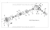 TRASMISSIONE, FRONT GEARCASE INTERNALS