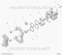FRENO ANTERIORE CALIPER