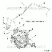 DRIVE TRAIN, MAIN SCATOLA INGRANAGGI MONTAGGIO