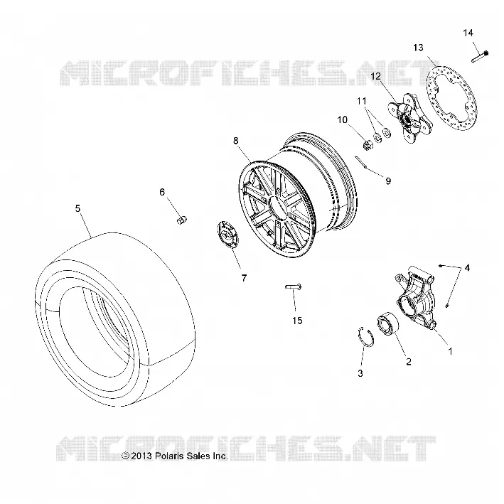 RUOTE, REAR and HUB