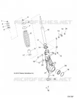 SUSPENSION, ANTERIORE MONTANTE
