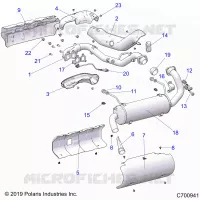 ENGINE, IMPIANTO DI SCARICO