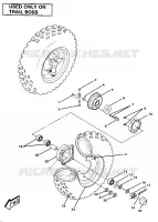 RUOTA ANTERIORE ASSEMBLY-TRAIL BOSS (4911991199026A)