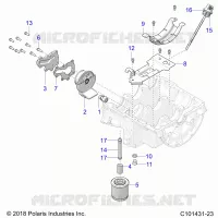 MOTORE, OIL SYSTEM