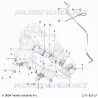 ENGINE, MOUNTING AND TRASMISSIONE MOUNTING
