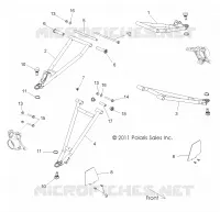 SOSPENSIONI ANTERIORI CONTROL ARMS