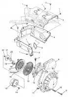 VENTILATORE HOUSING   AUTOAVVOLGENTE WIDETRAK GT 0972061 and EUROPEAN WIDETRAK G (4938173817C009)