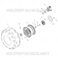 RUOTE, REAR TIRE and FRENO DISC