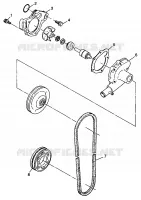 POMPA DELL'ACQUA WIDETRAK LX 0982065 and EUROPEAN WIDETRAK LX E982065 (4943884388C011)