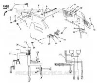 CONSOLE   CABLAGGIO ULTRA TOURING 0975378 AND EUROPEAN ULTRA TOURING E (4938133813B005)