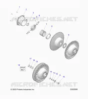 TRASMISSIONE, CLUTCH, SECONDARY