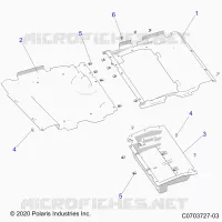 PAVIMENTO PANELS, REAR