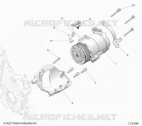 MOTORE, HVAC COMPRESSOR