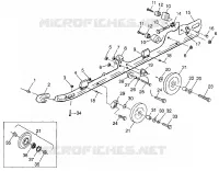 Guida di montaggio (SUSPENSION) 700 XCR 0985678(A) and EUROPEAN 700 XCR E985678 (4943114311B011)