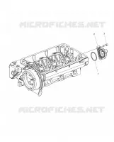 MOTORE, COVER, 3RD PTO
