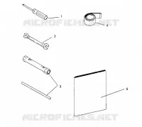 KIT DI STRUMENTI ULTRA SKS 0960578, EURO ULTRA SKS E960578, and  ULTRA RMK 0960978 (4931683168D004)