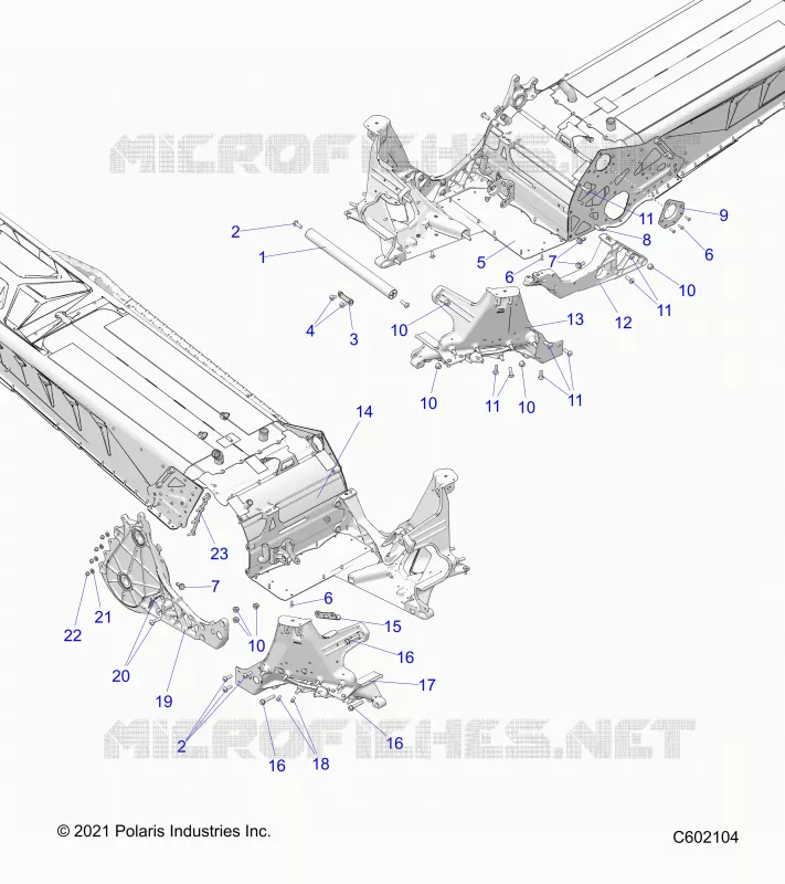 CHASSIS, BULKHEAD ASM.