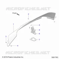 BODY, WIND DEFLECTOR (CANADA)