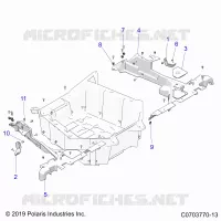 CARROZZERIA POSTERIORE RACK, MOUNTING