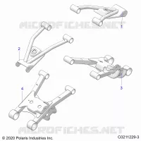SOSPENSIONE POSTERIORE CONTROL ARMS