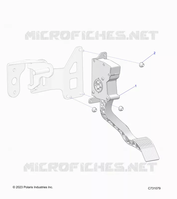 ENGINE, ACCELERATORE PEDALE