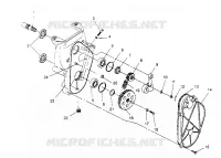 carter della catena ASSEMBLY Storm 0950782, Storm SKS 0950582,  Euro Storm E950782, E (4929012901B008)