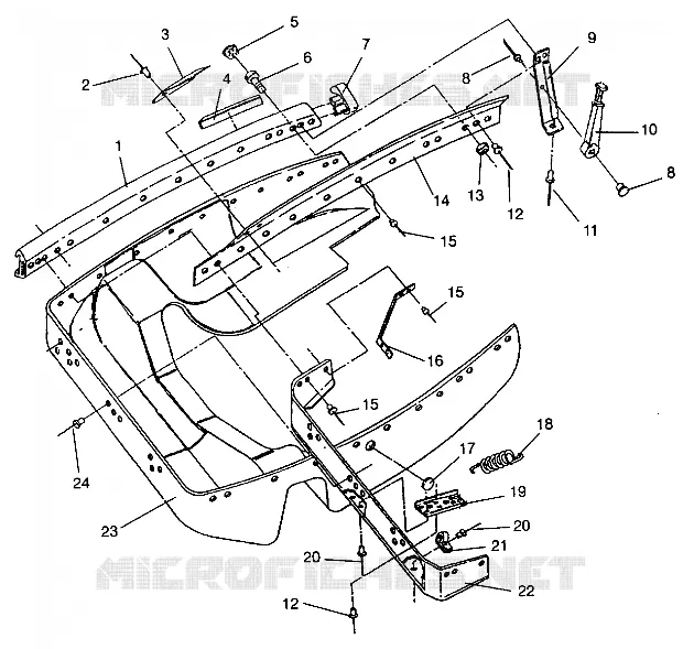 NOSEPAN MONTAGGIO XLT 0940767, XLT SP 0940667   XLT SKS 0940567 (4925022502005A)