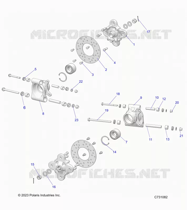 SUSPENSION, PORTAPACCHI POSTERIORE