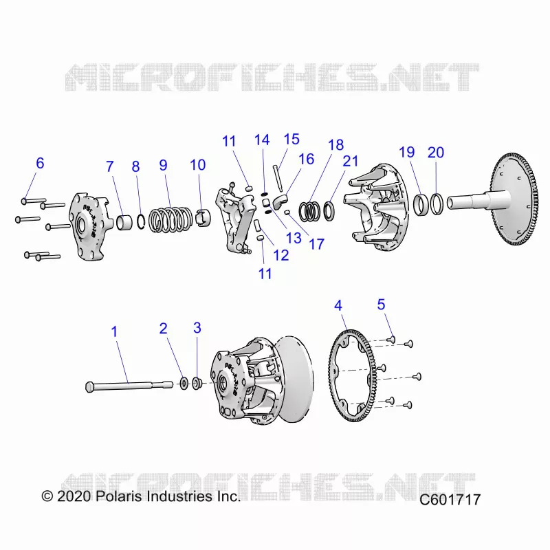 TRASMISSIONE, CLUTCH, PRIMARY