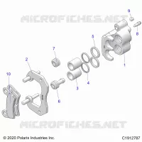 BRAKES, PINZA POSTERIORE