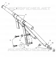 ANTERIORE COPPIA ARM XLT Special (Xtra) 0946767 (4927112711021A)