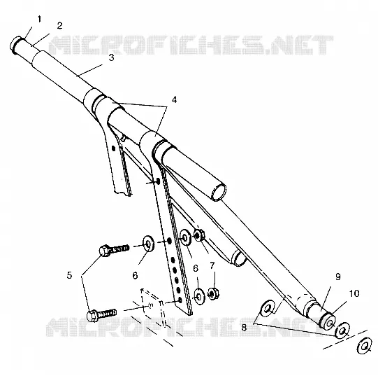 ANTERIORE COPPIA ARM XLT Special (Xtra) 0946767 (4927112711021A)