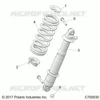 SOSPENSIONE POSTERIORE SHOCK MOUNTING
