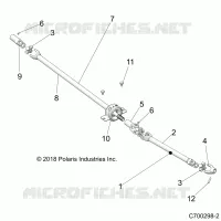 TRASMISSIONE, FRONT PROP SHAFT