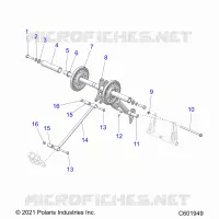 SUSPENSION, POSTERIORE COPPIA ARM