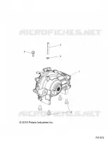 TRASMISSIONE, FRONT GEARCASE MOUNTING
