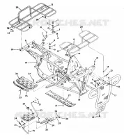 MONTAGGIO DEL TELAIO w/RACKS 350 2X4 / W927539 (4922882288003A)
