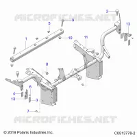 CHASSIS, FRONT TELAIO ASM. (USA)
