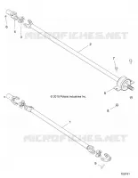 TRASMISSIONE, FRONT AND REAR PROP SHAFT