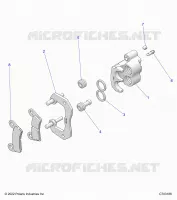 BRAKES, PINZA POSTERIORE