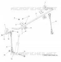 BARRA STABILIZZATRICE, FRONT