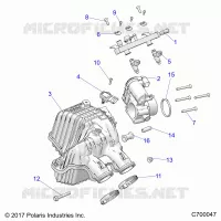 ENGINE, PRESA D'ARIA MANIFOLD