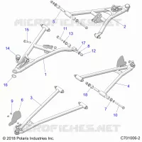 SOSPENSIONI ANTERIORI CONTROL ARMS