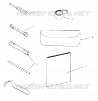 KIT DI STRUMENTI 440 XCR 0961660 (4932113211D004)