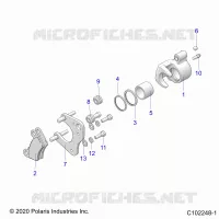 FRENO ANTERIORE CALIPER