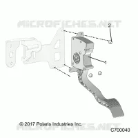 ENGINE, ACCELERATORE PEDALE