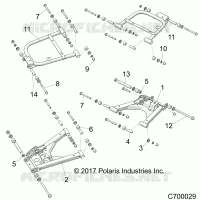 SOSPENSIONE POSTERIORE CONTROL ARMS