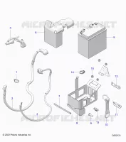 ELETTRICO, BATTERY/BOX AND CABLES