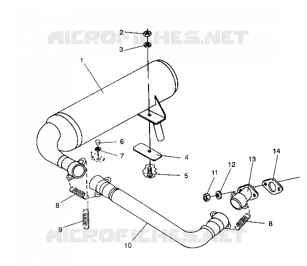 IMPIANTO DI SCARICO STARLITE GT/0933127 (4923232323024A)