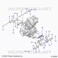 MOTORE, MOUNTING &amp; LONG BLOCK